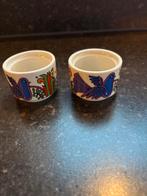 Villeroy&Boch Acapulco eierdopjes (2 stuks), Huis en Inrichting, Keuken | Servies, Gebruikt, Overige typen, Ophalen of Verzenden