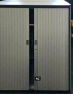 Gispen Octa Archiefkast Roldeurkast Grijs, Gebruikt, 100 tot 150 cm, 100 tot 150 cm, Ophalen of Verzenden