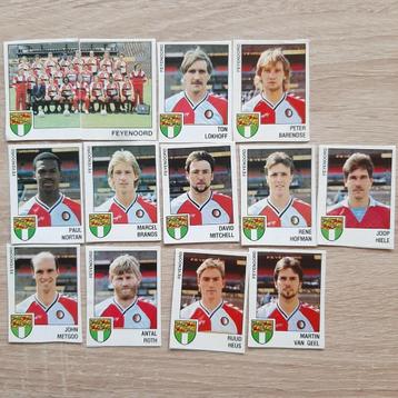 Feyenoord voetbal plaatjes seizoen 1988-1989  beschikbaar voor biedingen