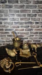 Diverse messing en koperen decoratie, Ophalen of Verzenden