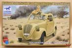 Bronco Models 1/35 Italian Light Staff Car Open Top, 1:32 tot 1:50, Nieuw, Overige merken, Ophalen of Verzenden