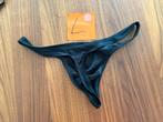 Lycra zwemstring, zwart, herenstring, maat L, Kleding | Heren, Badmode en Zwemkleding, Ophalen of Verzenden, Maat 52/54 (L), Zwart
