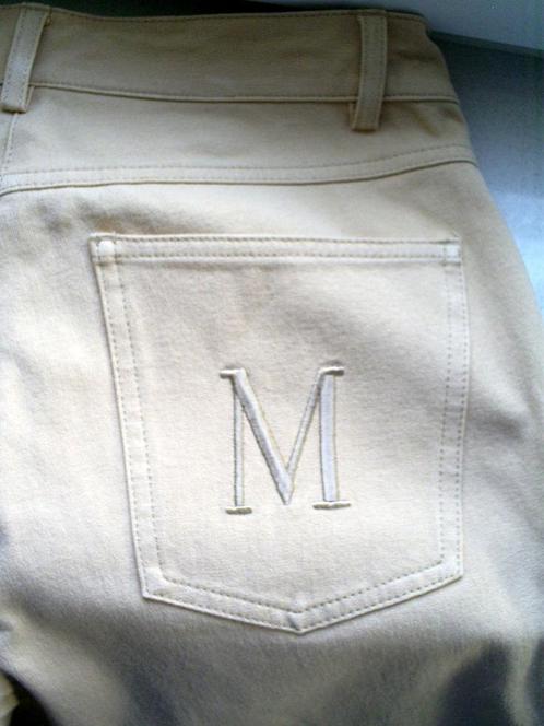 beige broek van MADELEINE mt. 36, Kleding | Dames, Broeken en Pantalons, Zo goed als nieuw, Maat 36 (S), Beige, Lang, Verzenden
