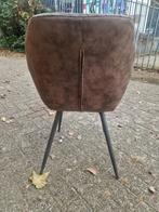 4 Nette Eetkamerstoelen, Ophalen, Bruin, Zo goed als nieuw, Modern
