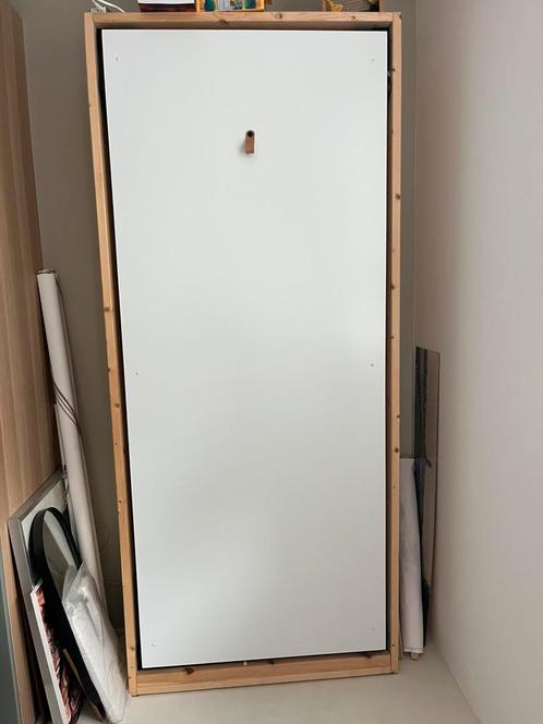 Opklapbed wandmeubel geschikt voor ikea matras, Huis en Inrichting, Slaapkamer | Bedden, Zo goed als nieuw, Eenpersoons, 200 cm