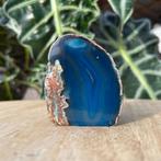Agaat standvlakken blauw, Ophalen of Verzenden, Mineraal