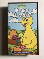 SESAMSTRAAT IK BEN TE GROOT (VHS), Cd's en Dvd's, VHS | Kinderen en Jeugd, Alle leeftijden, Ophalen of Verzenden, Zo goed als nieuw