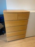 Malm ladekast - 6 lades, Huis en Inrichting, Kasten | Ladekasten, Ophalen, 5 laden of meer, 50 tot 100 cm, Zo goed als nieuw