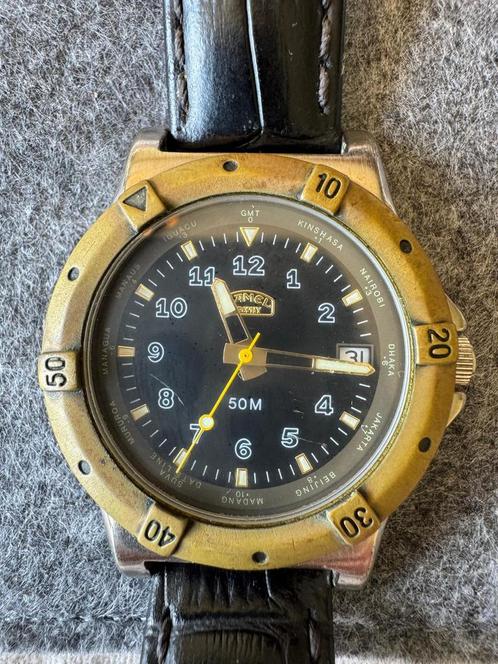 Horloge Camel Trophy Automatic Safari Collectors item - 1995, Antiek en Kunst, Antiek | Overige Antiek, Verzenden