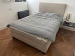 IKEA Boxspring 140x200, Huis en Inrichting, Ophalen, Beige, Tweepersoons, 140 cm