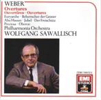 WEBER Overtures CD SAWALLISCH EMI DRM, Ophalen of Verzenden, Gebruikt, Orkest of Ballet