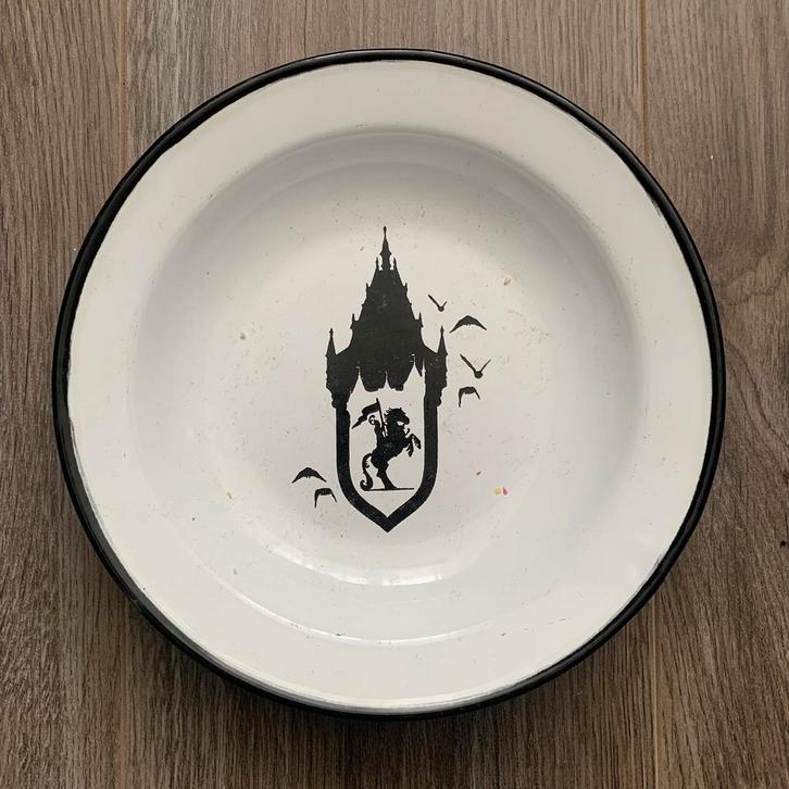 Efteling Raveleijn Emaille Bord, Verzamelen, Efteling, Ophalen of Verzenden