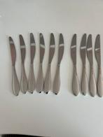 Inox messen 10 stuks, Ophalen of Verzenden, Gebruikt, Rvs of Chroom