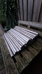 Buizen aluminium 50 mm diameter 42 stuks, Doe-het-zelf en Verbouw, Buizen en Afvoer, Ophalen, Pvc, Overige typen, Zo goed als nieuw