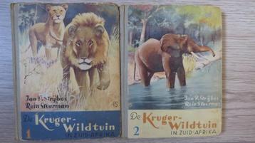 De Kruger Wildtuin in Zuid-Afrika, deel 1 en 2, Jan Strijbos beschikbaar voor biedingen