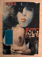 Kizz/Kiss vintage Hitkrant poster artikel 1983, Ophalen of Verzenden