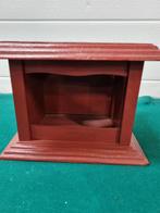 -	Stoof vintage van hout met hartje, Verzamelen, Retro, Ophalen of Verzenden