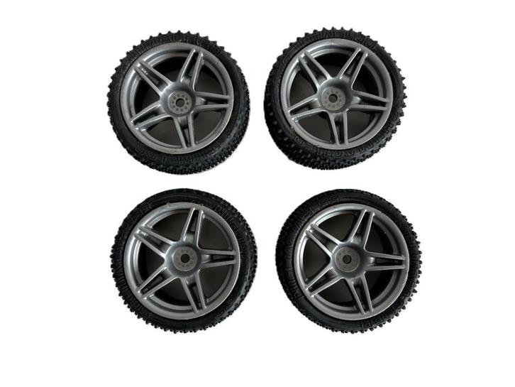 4x Schumacher banden met velg 1/10 rc auto nieuw, Hobby en Vrije tijd, Modelbouw | Radiografisch | Auto's, Nieuw, Onderdeel, Elektro