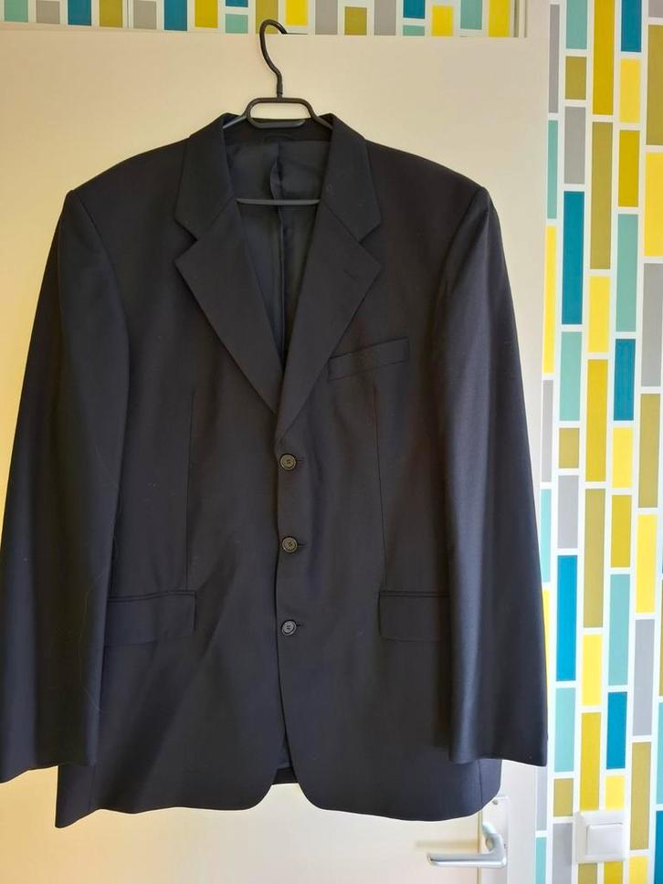 Donkerblauwe Mario Barutti Blazer - Stijlvol & Comfortabel, Kleding | Heren, Kostuums en Colberts, Zo goed als nieuw, Overige maten