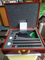 Luxe kantoor golfset in houten koffer, Sport en Fitness, Golf, Ophalen of Verzenden, Nieuw, Set, Overige merken