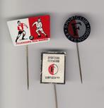 Voetbal Feyenoord Rotterdam blikken speldjes, Verzamelen, Speldjes, Pins en Buttons, Gebruikt, Niet vindbaar, Niet vindbaar, Speldje of Pin