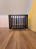 Zwarte box Quax Alix 75x95, Ophalen, Zo goed als nieuw, Rechthoekig, In hoogte verstelbaar