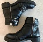 Stoere enkellaarzen van Bershka 38 nu 18,99€, Zwart, Lage of Enkellaarzen, Gedragen, Bershka