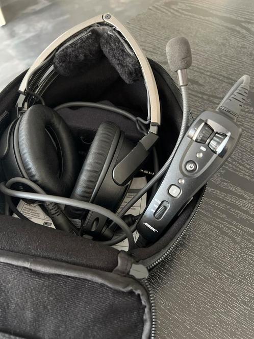 Bose A20 Aviation Headset met Bluetooth & Noise Cancelling, Audio, Tv en Foto, Koptelefoons, Gebruikt, Over oor (circumaural)