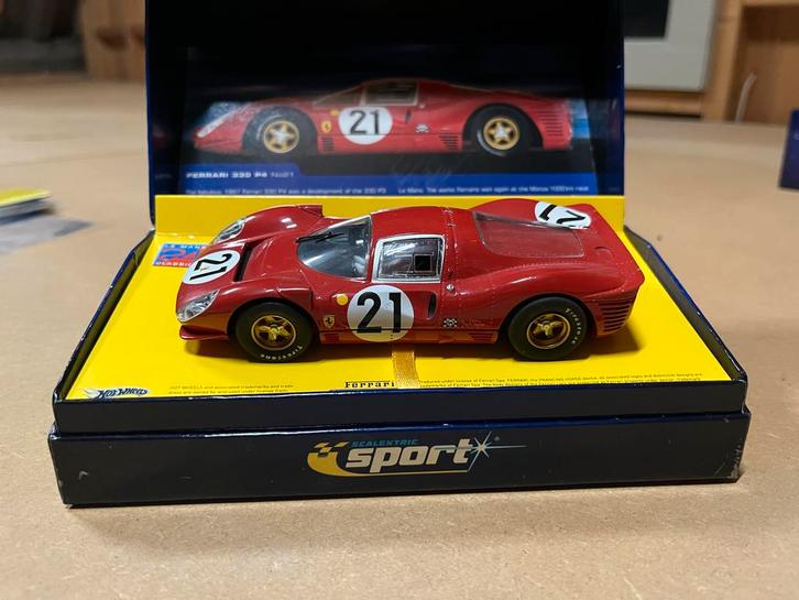 Ferrari 330 P4 Raceauto - Limited Edition, Kinderen en Baby's, Speelgoed | Racebanen, Gebruikt, Hot Wheels, Ophalen of Verzenden