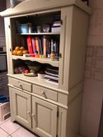 Olijfgroene Buffetkast, Huis en Inrichting, Ophalen, Gebruikt, 100 tot 150 cm, Met lade(s)