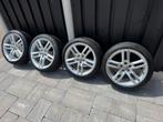 Originele Audi S-line velgen met goede 4 seizoenenbanden, Ophalen, Gebruikt