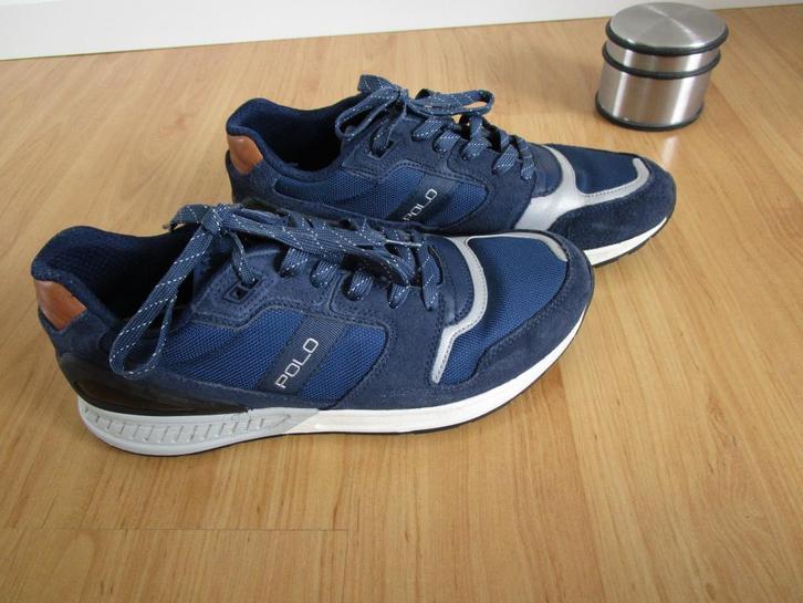 Ralph Lauren - sportieve sneakers maat 42, Kleding | Heren, Schoenen, Zo goed als nieuw, Sneakers of Gympen, Blauw, Ophalen of Verzenden