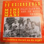 Heikrekels /mini midi maxi, Ophalen of Verzenden, Gebruikt, Overige formaten, Levenslied of Smartlap