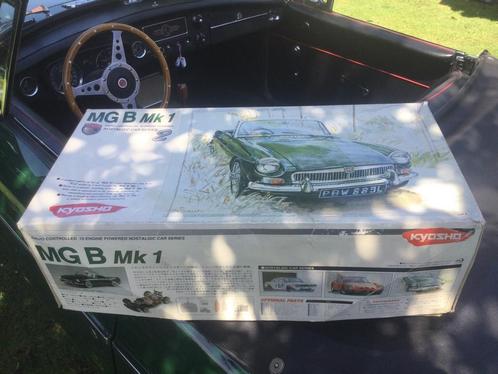 MGB MK 1 Kyosho bouwpakket, Hobby en Vrije tijd, Modelbouw | Auto's en Voertuigen, Zo goed als nieuw, Auto, 1:50 of kleiner, Overige merken