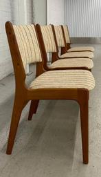 Vintage stoelen Erik Buch model 89 Anderstup, Hout, Gebruikt, Twee, Bruin