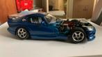 Leuke Dodge Viper GTS. Zonder motorkap en achterwiel., Hobby en Vrije tijd, Modelauto's | 1:24, Ophalen of Verzenden, Zo goed als nieuw