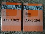 Akku 2002 2 delen over hedendaagse kunstenaars in Nederland, Boeken, Kunst en Cultuur | Fotografie en Design, Zo goed als nieuw