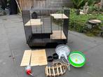 Hamsterkooi of muizenkooi 55x37x57, Kooi, Gebruikt, Minder dan 75 cm, Hamster