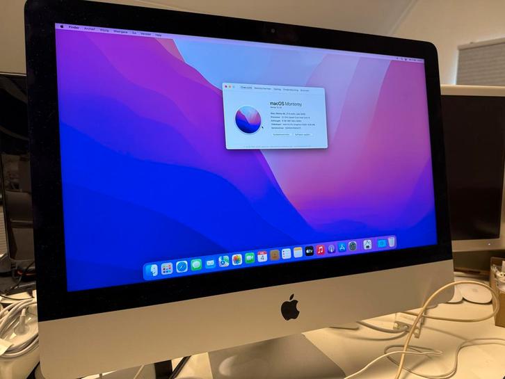 iMac 4K 21.5”, Late2015, 8GB, 3,1GHz Quadcore i5, 1TB Fusion, Computers en Software, Apple Desktops, Gebruikt, iMac, HDD en SSD