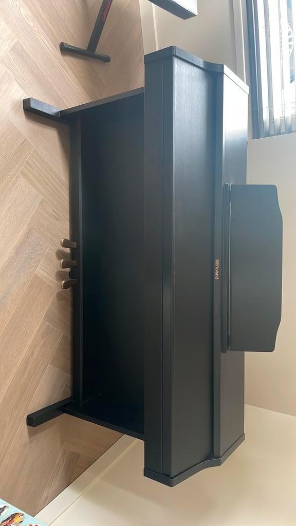 Roland elektrische piano RP501R-CB, Muziek en Instrumenten, Piano's, Nieuw, Piano, Zwart, Digitaal, Ophalen