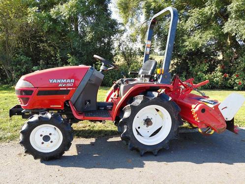 Yanmar KE50 Vierwielaangedreven Minitractor met grondfrees, Zakelijke goederen, Machines en Bouw | Tuin, Park en Bosbouw, Overige typen