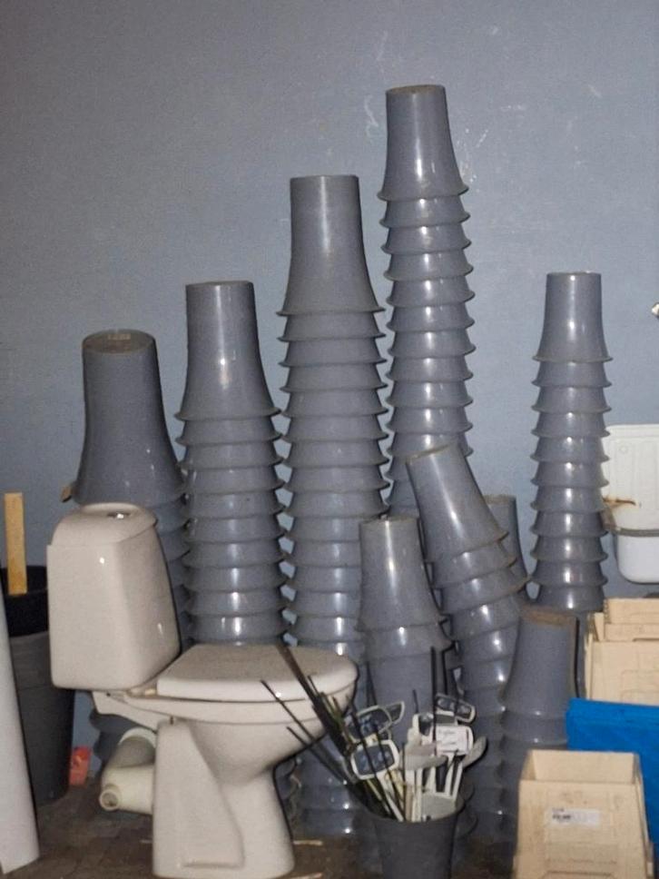 bloemenfust 140x partij vazen / potten bloemenwinkel bloemen, Huis en Inrichting, Woonaccessoires | Vazen, Gebruikt, Overige kleuren