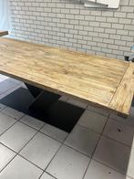 Eettafel, Huis en Inrichting, Tafels | Eettafels, Ophalen, Rechthoekig, 200 cm of meer, 50 tot 100 cm