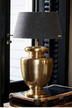 Prijs voor 2 x gouden riviera maison madeline tafellampen, Ophalen of Verzenden, Zo goed als nieuw, 50 tot 75 cm