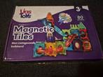 Lias Toys Magnetic Tiles Knikkerbaan  lichtgevende knikkers, Ophalen of Verzenden, Bouwen