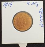 Gouden tientje, Ophalen, Goud, Koningin Wilhelmina, Losse munt