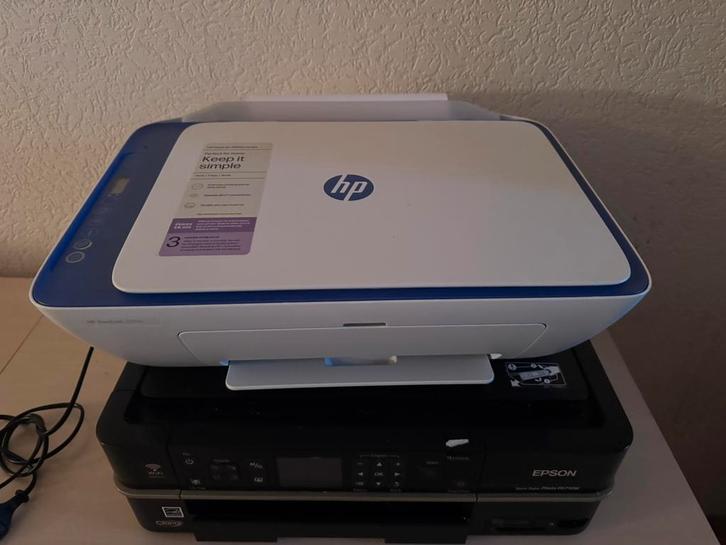 Spotgoedkope HP printer Deskjet 2821e, Computers en Software, Printers, Zo goed als nieuw, All-in-one, Inkjetprinter, Faxen, Kleur printen
