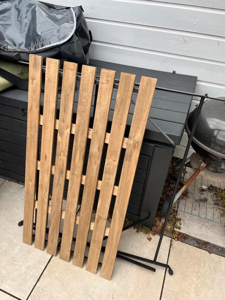Ikea Askholmen Tuinstoelen + Tarno Tafel, Tuin en Terras, Tuinstoelen, Gebruikt, Hout, Inklapbaar, Ophalen