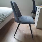 Mooie stoelen (2) perfecte staat, Huis en Inrichting, Stoelen, Ophalen of Verzenden, Zo goed als nieuw, Blauw