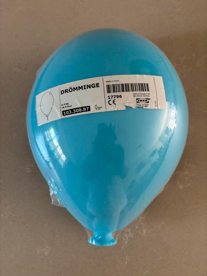 Ikea Drömminge vintage balllon wandlampje, Huis en Inrichting, Lampen | Wandlampen, Zo goed als nieuw, Kunststof, Ophalen of Verzenden